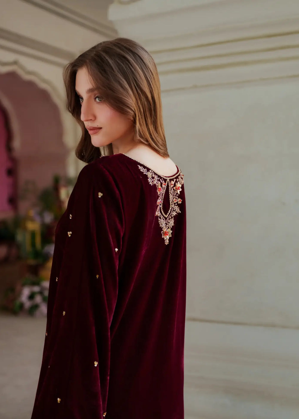 Burgundy Bloom