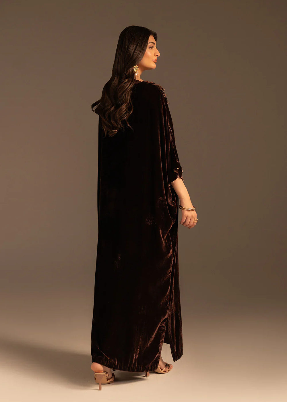 VELVET BLOOM KAFTAN