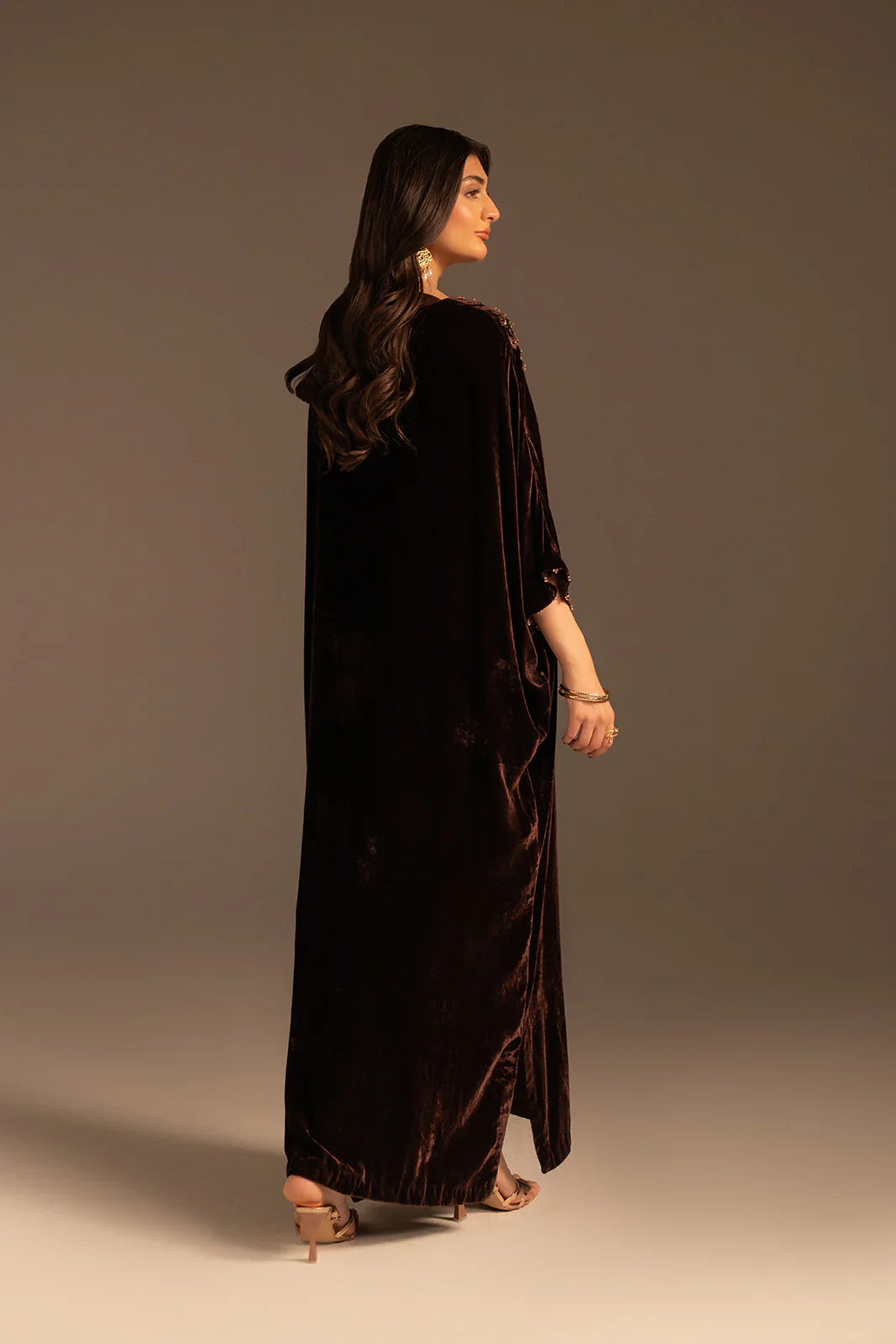 VELVET BLOOM KAFTAN
